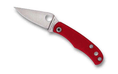 Knives Spyderco BUG SPYDERCO BUG G-10 1.27" RED • Model: BUG