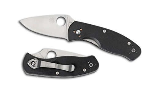 Knives Spyderco Persistence SPYDERCO PERSISTENCE BLK G10 PLAIN