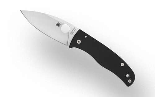 Knives Spyderco Bodacious SPYDERCO BODACIOUS BLK/SLV S30V • Model: Bodacious