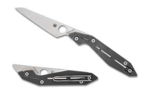 Knives Spyderco NAND SPYDERCO NAND SS 3.19" SILVER