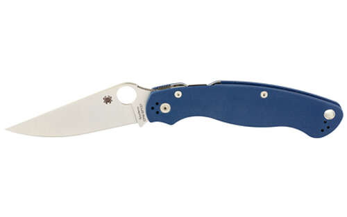 Knives Spyderco Military 2 SPYDERCO MILITARY 2 G-10 4" BLUE • Model: Military 2