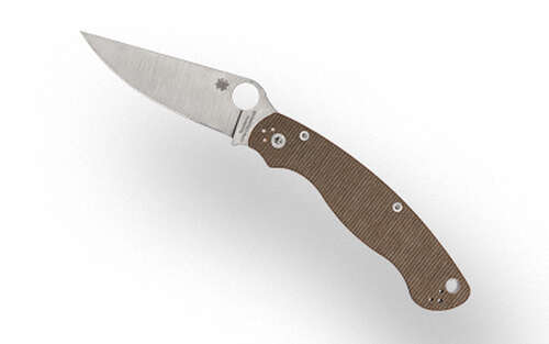 Knives Spyderco Military 2 SPYDERCO MILITARY 2 CPM BRN CANVAS