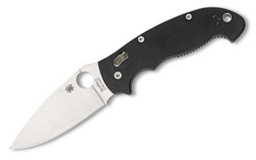 Knives Spyderco Manix 2 SPYDERCO MANIX 2 XL BLK G10 PLNEDGE • Model: Manix 2