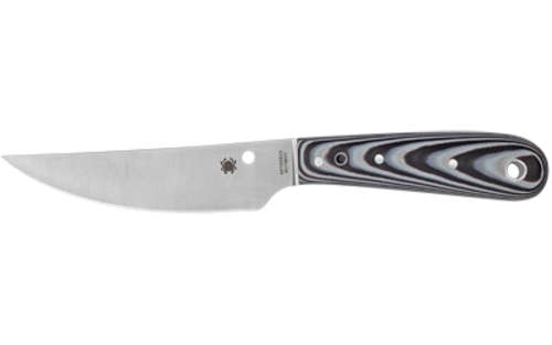 Knives Spyderco Bow River SPYDERCO BOW RIVER G-10 BLK/WHITE