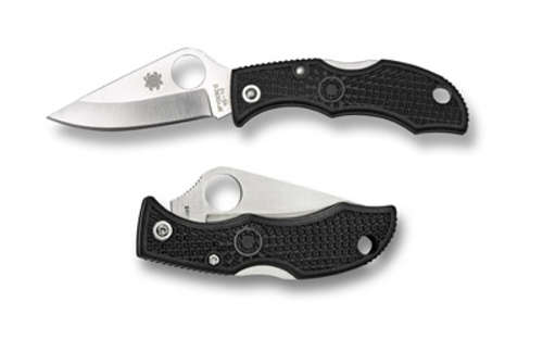 Knives Spyderco Ladybug 3 SPYDERCO LADYBUG3 BLACK FRN PLAIN • Model: Ladybug 3