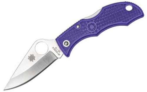 Knives Spyderco Ladybug 3 SPYDERCO LADYBUG3 PURPLE FRN PLAIN