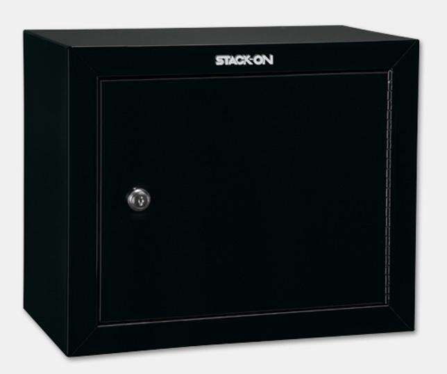 Safes Security Stack On Ready Series STACK-ON STEEL ACCESSORY CABINET BLACK