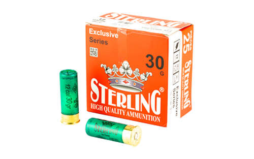 Ammunition Sterling Exclusive Series 12Gauge STERLING EXCLSV 12GA 2.75" #5 25/250