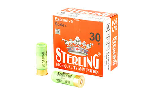 Ammunition Sterling Exclusive Series 12Gauge STERLING EXCLSV 12GA 2.75" #6 25/250 • Model: Exclusive Series