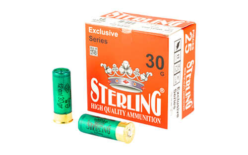 Ammunition Sterling Exclusive Series 12Gauge STERLING EXCLSV 12GA 2.75" #9 25/250 • Model: Exclusive Series