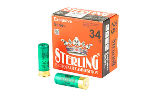 Ammunition Sterling Exclusive Series 12Gauge STERLING EXCLSV 12GA 2.75" #5 25/250