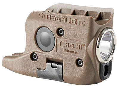 Flashlights&Batteries Streamlight Ready Series TLR-6 HL (GLOCK 42/43) White LED / Red Laser ? Flat Dark Earth Brown