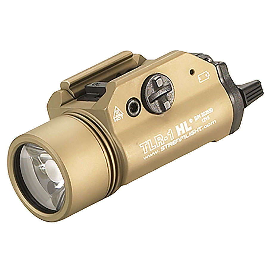 Flashlights&Batteries Streamlight TLR 1 HL STRMLGHT TLR-1 HL 1000 LUMEN FDE