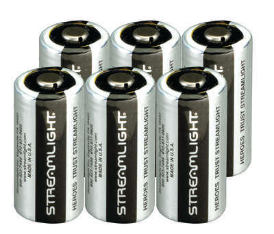 Flashlights&Batteries Streamlight 3V Lithium CR123 STRMLGHT 3V LITHIUM BATTERY 6/PK