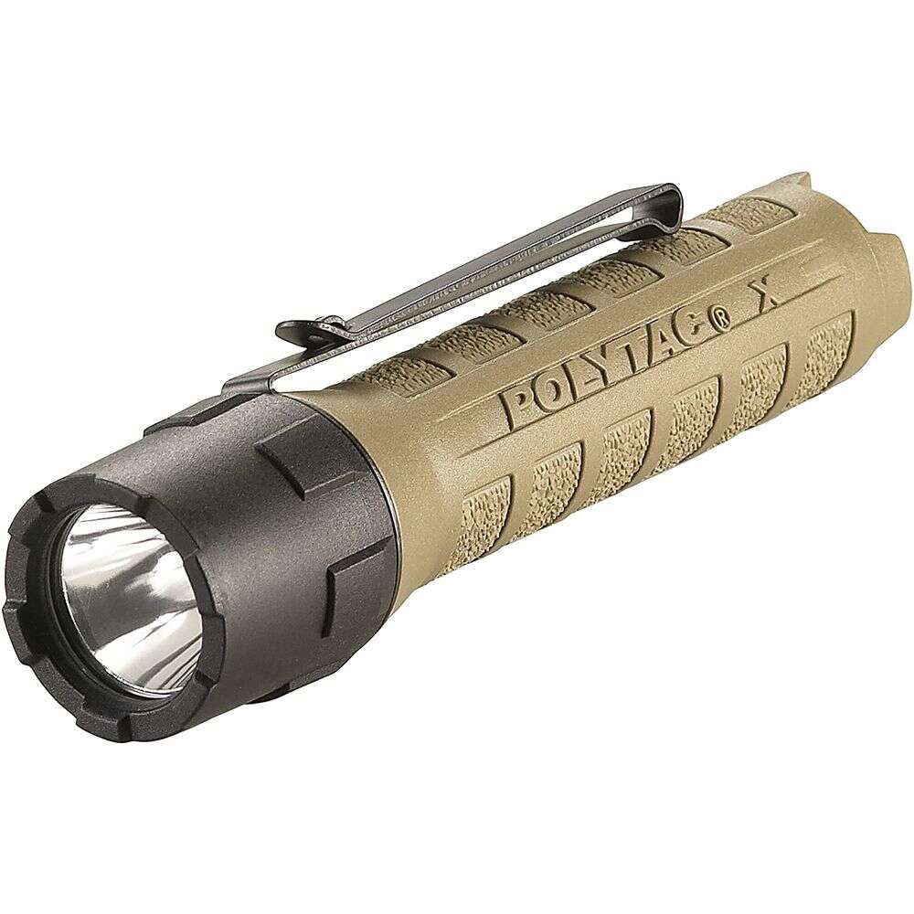 Flashlights&Batteries Streamlight 4.50" POLYTAC X USB INCL 18650 BATT BLS COY