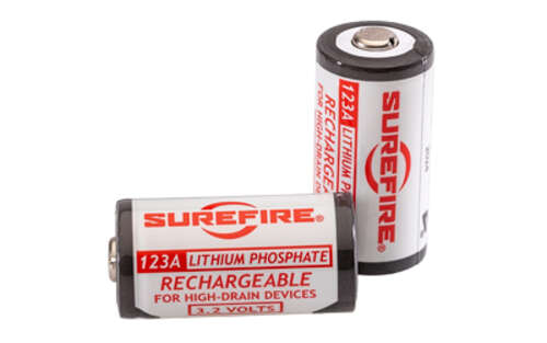 Flashlights&Batteries Surefire SUREFIRE LFP 123A RECHARGE BATT 2PK