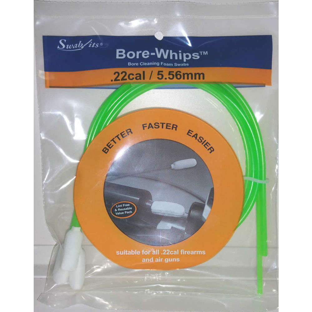 Cleaning Equipment Swab Its 4.50" .22 CAL BOREWHIPS • Model: 4.50"