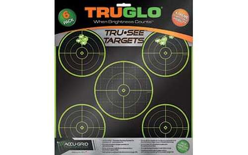 Targets TRUGLO Tru See TRUGLO TRU-SEE 5 BULL TGT 12X12 6PK