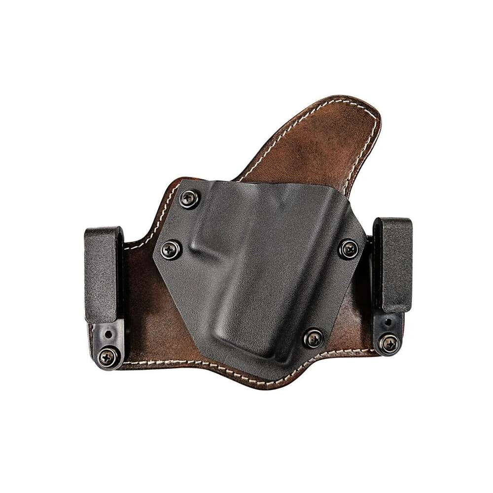 Holsters Tagua Ready Series TX 1836 Partner Kydex/Leather for Glock 19-23-32- Brown-RH