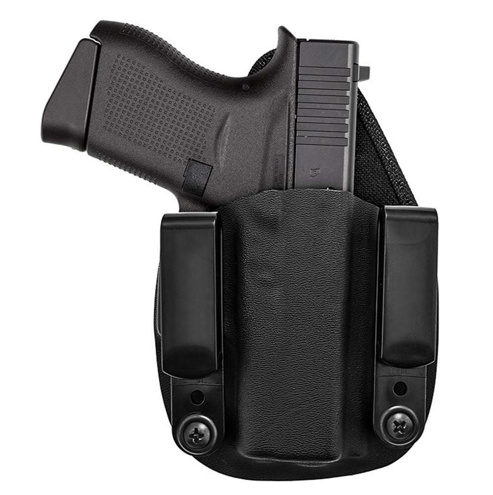 Holsters Tagua Ready Series Hybrid IWB Kydex Holster FOR Glock 43 Black Ambidextrous