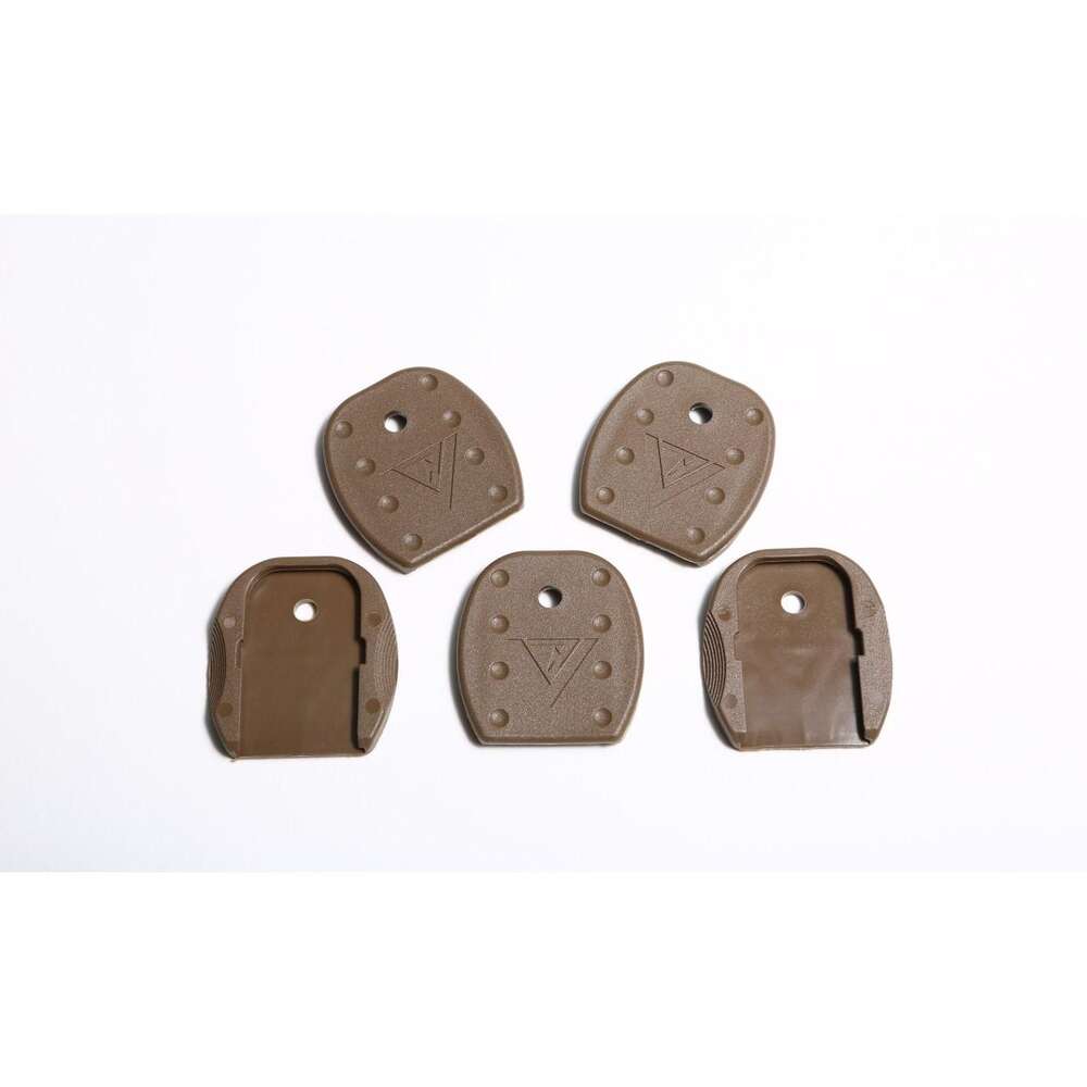 Parts TangoDown Ready Series VICKERS TACTICAL MAG FLOOR PLATE 5 PACK  GLOCK TAN