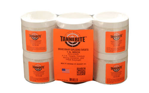 Targets Tannerite Brick TANNERITE BRICK 1LB TRGT 4/PK