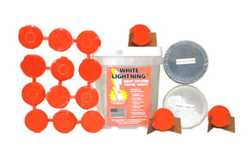 Targets Tannerite White Lightning Rimfire Target TANNERITE WHT LIGHTNING TRGT KIT • Model: White Lightning Rimfire Target