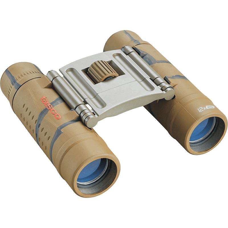 Binoculars Tasco Ready Series 12x25 Brown Camo Roof MC Box 6L (1/21=300) • Model: Ready Series