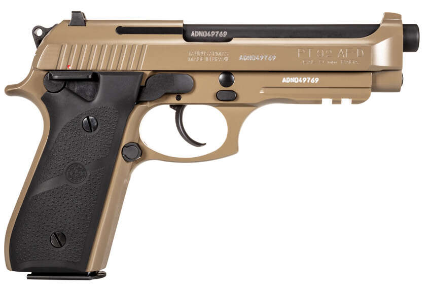 Handguns Taurus Ready Series 9mm Taurus PT92 9MM 5 2x17 FDE HOGUE