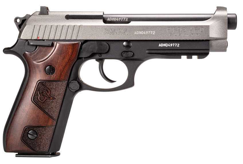 Handguns Taurus Ready Series 9mm Taurus PT92 9mm 5 2x17 RDS BK/TUNGSTEN WOOD 2 • Model: Ready Series