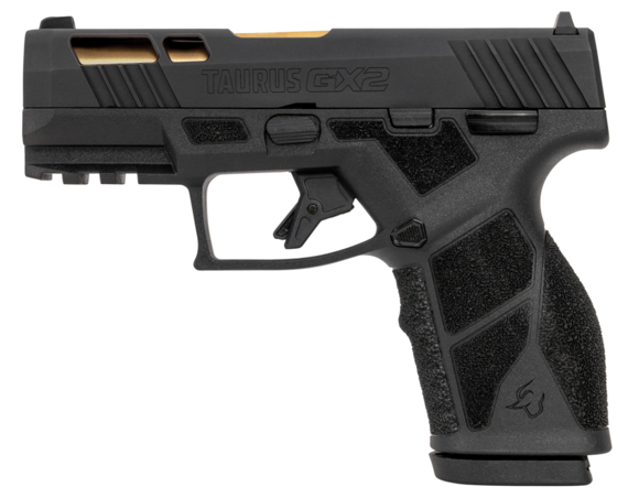 Handguns Taurus GX2 9MMLUGER TAU GX2 9MM 13RD BLK GLD TL
