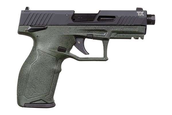 Handguns Taurus TX22 Gen 2 22LR TX22G2 22LR BLK/GRN SPL 10+1 • 1-2TX22141SP2-10 • Model: TX22 Gen 2