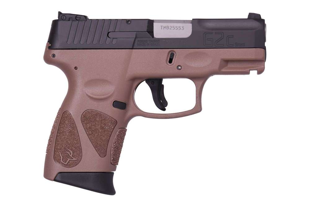 Handguns Taurus G2C 40S&W G2C 40S&W BLK/BROWN 3.2" 10+1 • 1-G2C4031-10B • Model: G2C