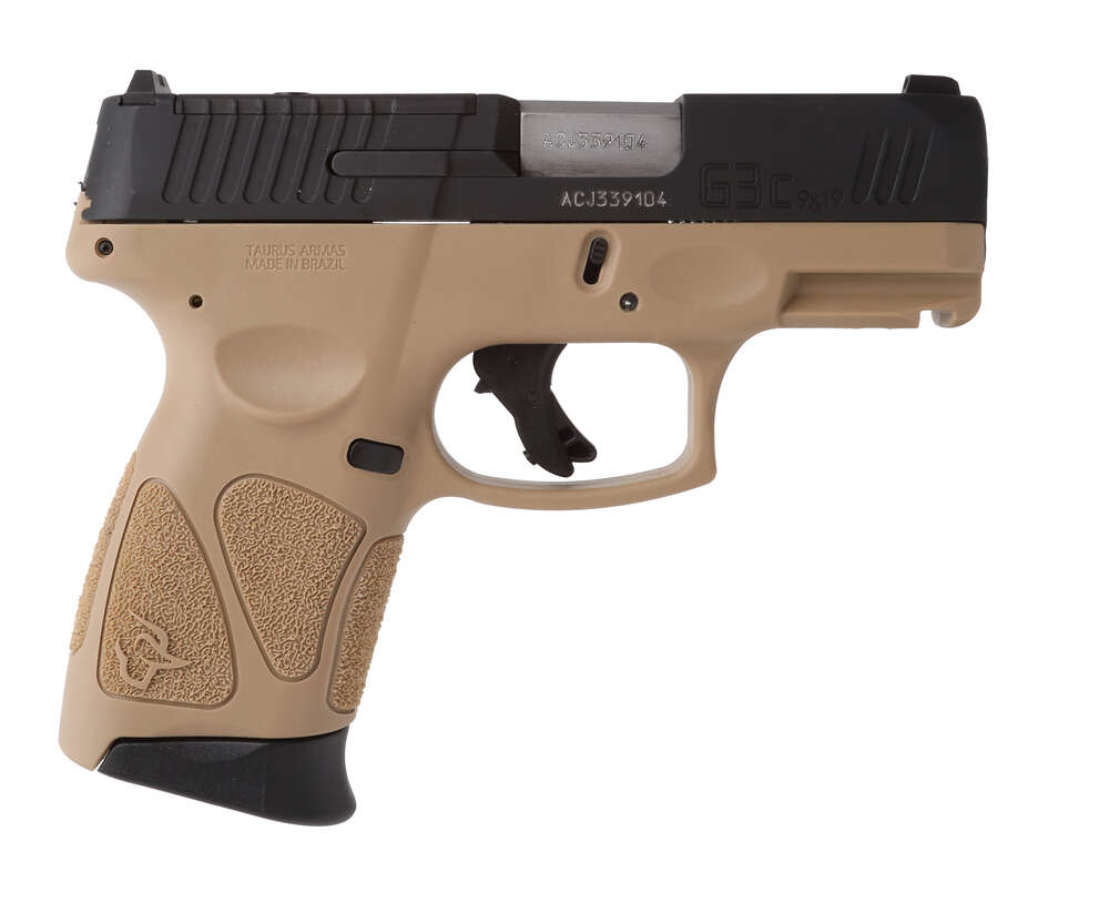 Handguns Taurus 3.26" 9mm TAU 1-G3CP931T       G3C TORO 9MM 3.26 3X12 BRN/BK
