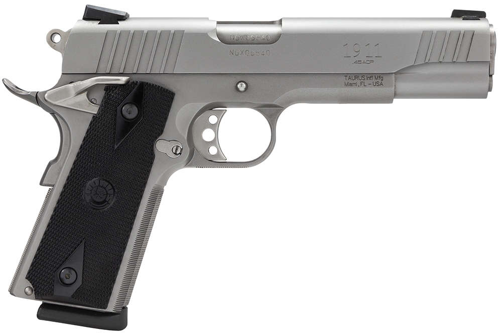 Handguns Taurus 5" 45ACP TAU 1-191109         1911 45    5.00  2X8R     MSS