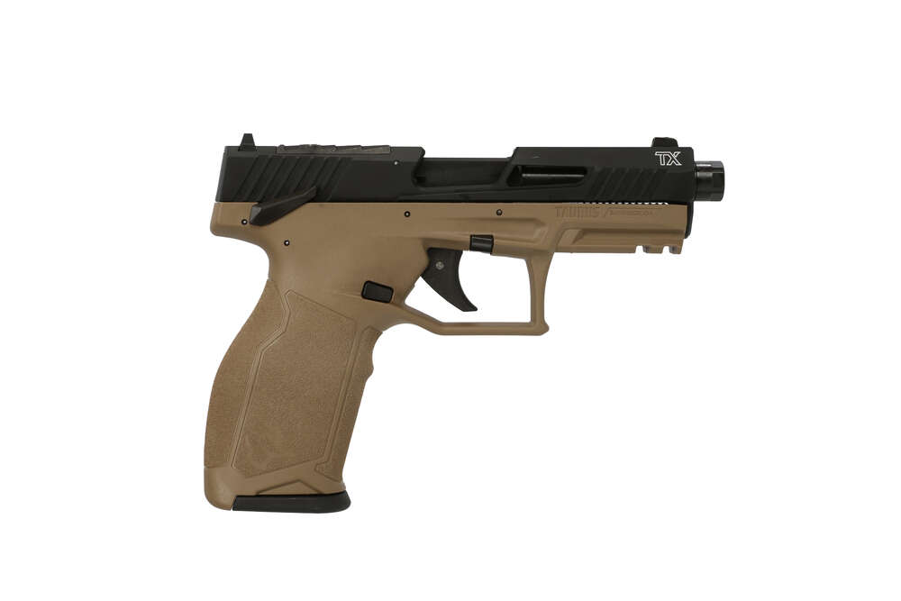 Handguns Taurus 4.60" 22LR TAU 1-2TX22P141F-10  2TX22 22LR 4.6 10R OR FDE/BLK
