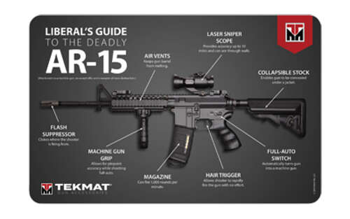 Cleaning Equipment TekMat Liberals Guide to the AR 15 TEKMAT LIBERALS GUIDE TO THE AR15