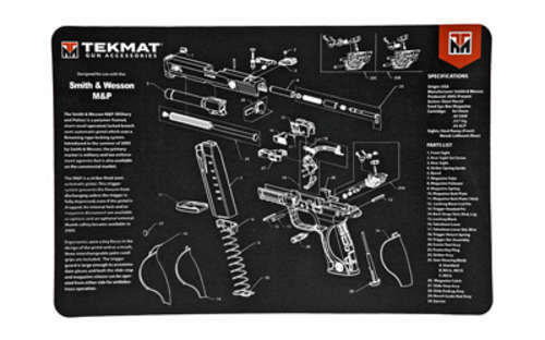 Cleaning Equipment TekMat S&W M&P TEKMAT PISTOL MAT S&W M&P BLK