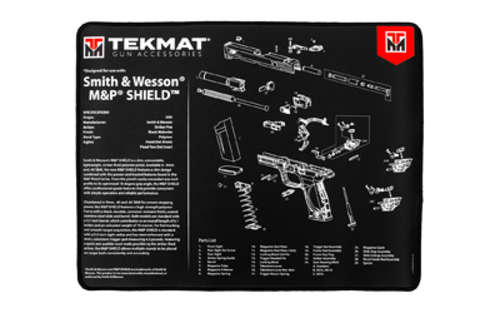 Cleaning Equipment TekMat S&W M&P SHIELD TEKMAT ULTRA PSTL MAT S&W SHIELD BLK