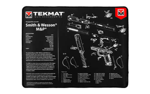 Cleaning Equipment TekMat S&W M&P TEKMAT ULTRA PSTL MAT S&W M&P BLK