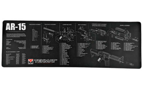 Cleaning Equipment TekMat AR 15 TEKMAT RIFLE MAT AR15 BLK • Model: AR-15