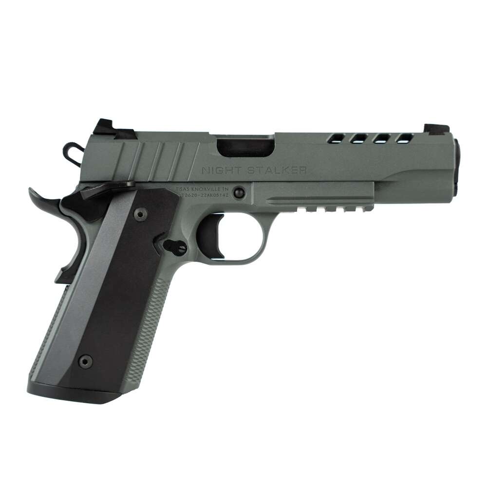 Handguns Tisas 1911 Night Stalker 9mm 1911 NIGHT STALKER GRY 9MM   # • 10100538 • Model: 1911 Night Stalker