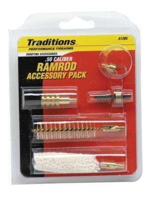 Misc. Accessories Traditions Ready Series Traditions Ramrod Acc Pack .50 caliber (5 popular tips) 10/32 threads • Model: Ready Series