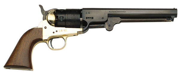 Handguns Traditions Black Powder Revolvers 36Blkpwdr TRA 1851 NAVY BRASS 36CAL 7B • Model: Black Powder Revolvers