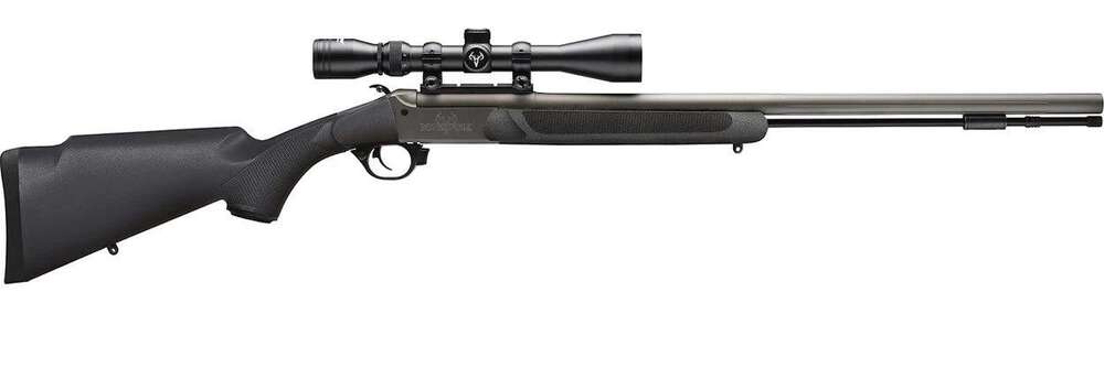 Rifles Long Guns Traditions Nitrofire 50Caliber NITROFIRE 50CAL SS/SY 26" PKG • 3-9X40 DUPLEX SCOPE • Model: Nitrofire