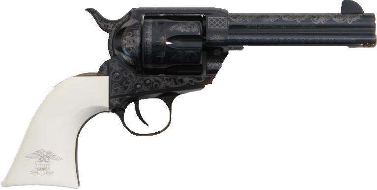 Handguns Traditions 1873 Single Action Liberty 45Colt 1873 SA LIB 45LC BL/WHT 4.75" • FRONTIER SERIES • Model: 1873 Single Action Liberty