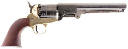 Handguns Traditions Blade Front 44Magnum TRAD FR185118   1851 NAVY 44 ENG BRASS        7.38 • Model: Blade Front