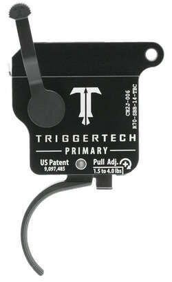 Parts TriggerTech ZPAP M85 TT 700 TRIGGER BLK PRIMARY CURVED SINGLE