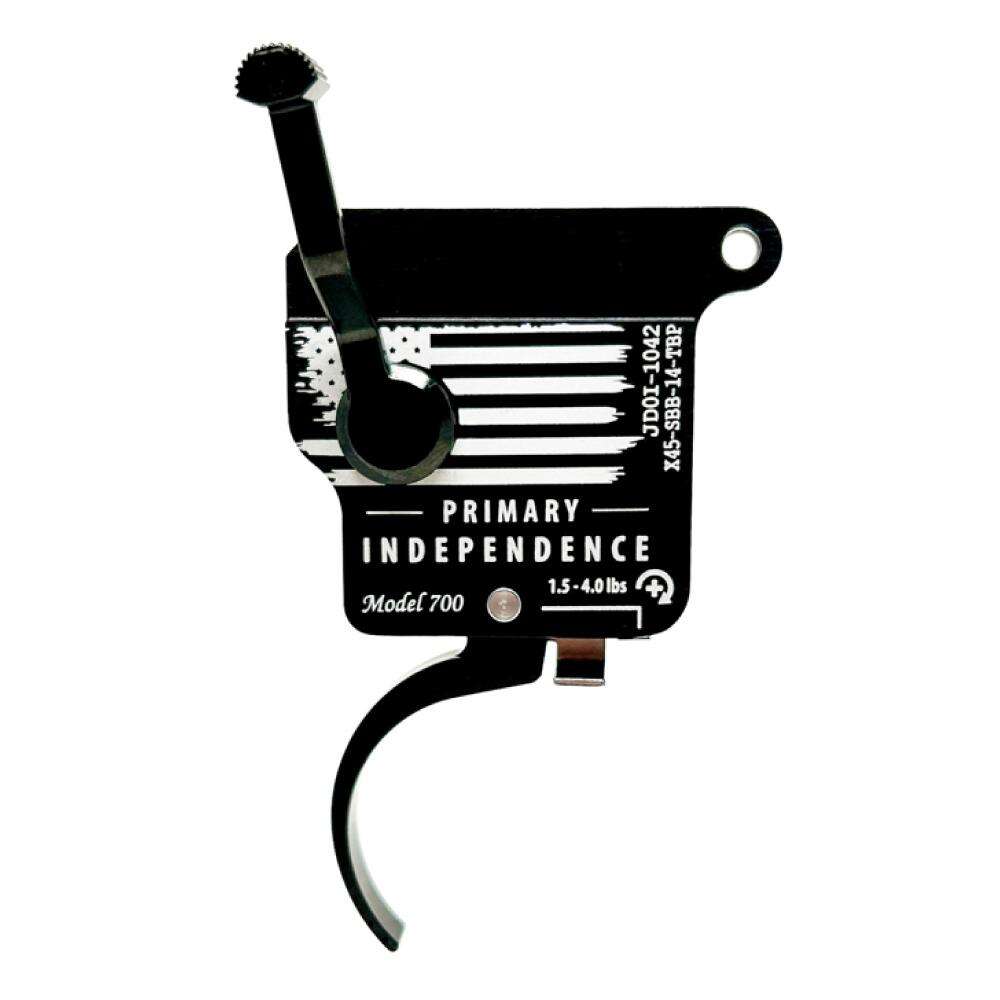 Parts TriggerTech Ready Series TriggerTech Rem700 Primary Curved Independence Day Trigger