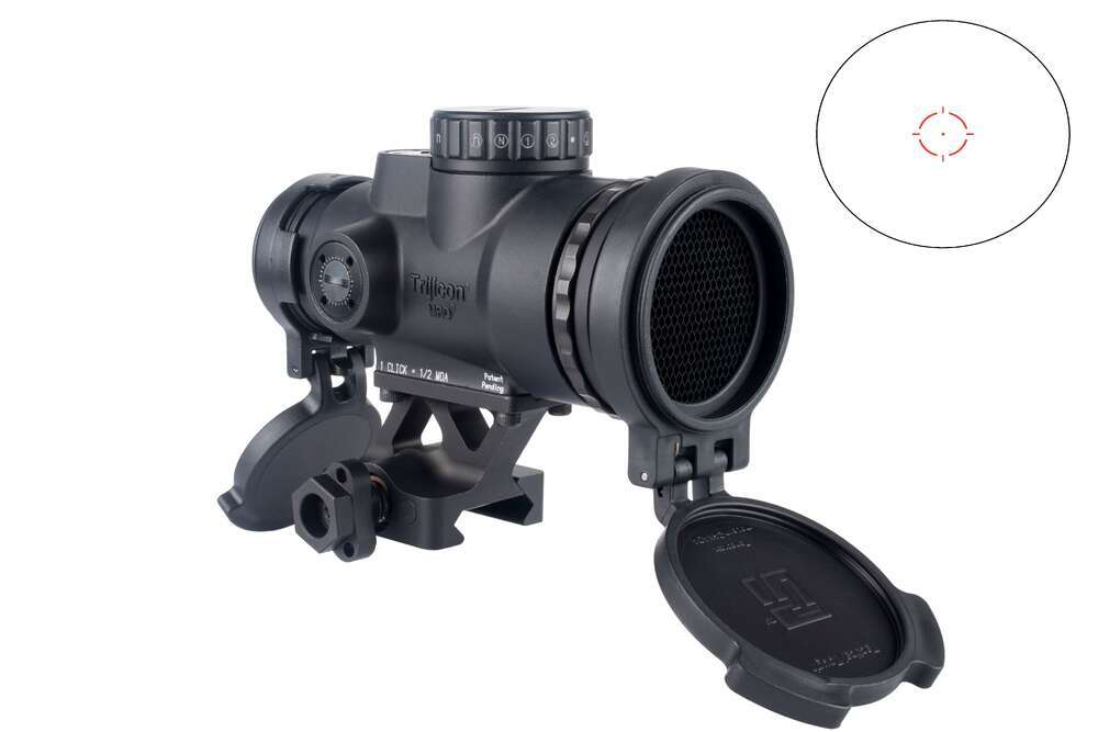 Sights Lasers Trijicon Ready Series Trijicon MRO HD Patrol Adjust. LED 68 MOA Reticle  2MOA Red Dot Full Co-Wit